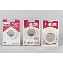 Bialetti Gummidichtung u.Filter Sieb f�r 3 Tassen Alu Moka Espressomaschine