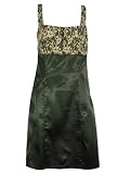 Roulette Sleeveless Satin Dress