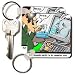 PREPARE FOR COMPUTER VIRUSES - Set Of 4 Key Chains