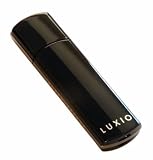 Super Talent Luxio 128 GB USB 2.0 Flash Drive STP28GLXBU (Black)