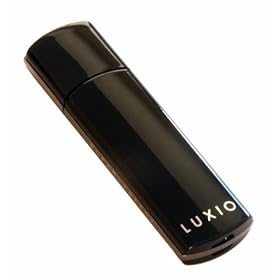 Super Talent 32 GB USB 2.0 Luxio with Encription High Speed STP32GLXBU (Black )