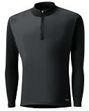 PEARL iZUMi: 188 ヒートテックセンサー ハイネック ロング ブラック S