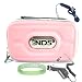 Nintendo DSI Custom Carrying Case ( PINK ) + Nintendo DSi Car Charger + Vangoddy tm, Live*Laugh*Love wrist band!!!