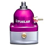 Image : Fuelab 51501-4 Universal Purple EFI Adjustable Fuel Pressure Regulator