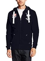 Vinson Polo Club Sudadera con Cierre Bjorn (Azul Noche)