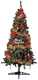 MERRY CHRISTMASツリー グリーン 180㎝ の評価・レビュー