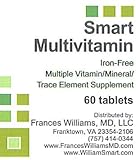 Smart Multivitamin Anti-Oxidant Formula Iron-free Multiple Vitamin/mineral/trace Element Supplement 60 Tablets