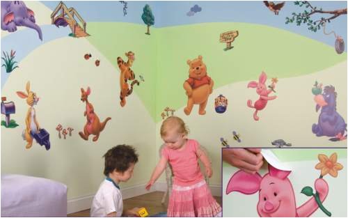 Childrens Toyshop  Toys : Room Mural/Wall Stickers - Winnie the Pooh