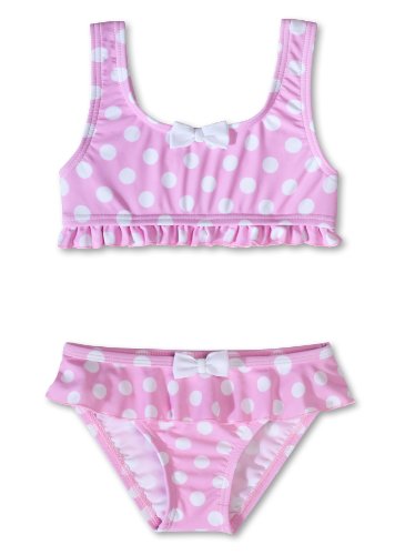 Sanetta M&auml;dchen Bikini, gepunktet 430148, Gr. 98, Rosa (3671) Preisvergleich