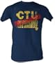 24 Twenty Four Underground CTU Domestic Unit: Los Angeles Navy T-Shirt Tee
