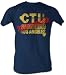 Search : 24 Twenty Four Underground CTU Domestic Unit: Los Angeles Navy T-Shirt Tee