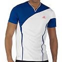 adidas Mens F50 T-Shirt White/Blue