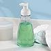 InterDesign Foaming Soap Dispenser Pump, for Kitchen or Bathroom Countertops - Clear/White