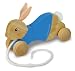 Kids Preferred Peter Rabbit Wood Pull Toy
