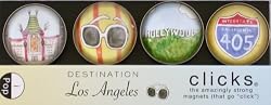 La Icons 4 Pack Magnets