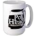 CafePress POT HEAD Large Mug Coffee Mug, Large 15 oz. White Coffee Cup