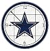 Dallas COWBOYS Deluxe ART GLASS 12 Wall CLOCK New