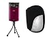 High Density (Black) Neoprene Glove Case and Mini Tripod Combo for Kodak Zi8 HD Pocket Video Camera