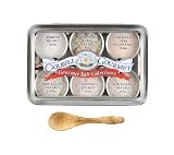 Caravel Gourmet Salt Sampler, Natural, 8.5-Ounce