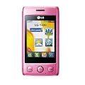 LG T300 Cookie Lite Handy(Ohne Branding, 6,1 cm (2,4 Zoll) Display, Touchscreen, 1,3 Megapixel Kamera) pink/wei�