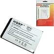 HQRP 750mAh Replacement Battery for Creative Zen Micro Photo MP3 Player , Li-Ion , Extra High Capacity plus HQRP Universal Screen Protector