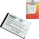 HQRP 750mAh Replacement Battery for Creative Zen Micro DAA-BA0005 MP3 Player , Li-Ion , Extra High Capacity ! + HQRP Screen Protector