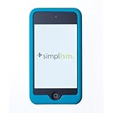 Simplism iPod touch(4th)用 液晶保護フィルムなど便利な7アイテム入り シリコンケースセット(ブルー)TR-SCSTC4-BL