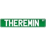 New  Theremin St .  Street Sign Instruments