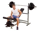 Body Solid GDIB46LP Olympic Bench Package, Includes GDIB46L, GPCA1, and GLRA81
