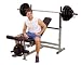 Body Solid GDIB46LP Olympic Bench Package, Includes GDIB46L, GPCA1, and GLRA81