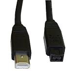 IEEE 1394 FireWire 800, 9 pin/6 pin - 6ft