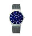 Skagen Herrenarmbanduhr Slimline Gunmetal 233LSTN