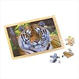 Mighty Tiger Wooden Tray Puzzle