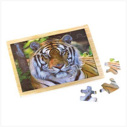 Mighty Tiger Wooden Tray Puzzle