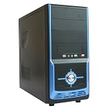ATX / Micro ATX Computer with 500w PSU Black & Blue