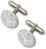 USC Trojans Seal Sterling Silver Cuff Links - 1 Pair