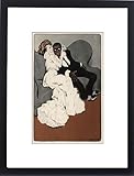 IMAGE OF Framed Prints of Black Man/white Woman from Mary Evans