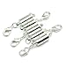 5 Silver Plated Beads Magnet Magnetic Clasps Findings 6mm For Jewelry Making DIY