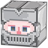 Beistle Knight 8-Bit Box Head, 9 by 9-Inch, Multicolor
