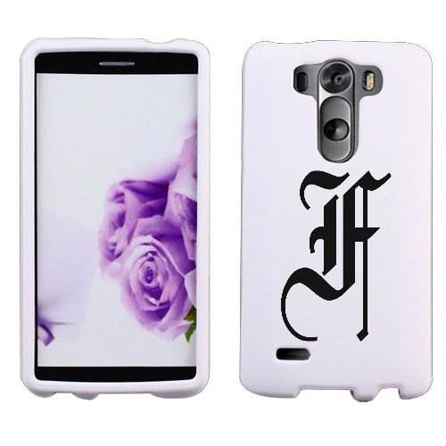 Fincibo (TM) LG G3 mini D725 Protector Cover Case Snap On Hard Plastic - Gothic Character F, Front And Back