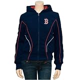 Boston Red Sox Ladies Navy Blue Arctic Fleece Full Zip Jacket