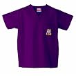 LSU Tiguers NCAA Classic Scrub 1 Pocket Top (Purple)