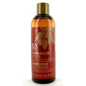 Body Shop Warm Amber Bath Oil