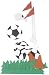Jolee's By You Dimensional Sticker, Soccer