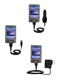 Deluxe Kit for the Mio Technology 138 includes a USB cable with Car and Wall Charger - Gomadic Brand w/ TipExchange Technology
