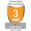 Assicurazione di Squaretrade contro Danni Accidentali e Guasti Meccanici/Elettrici per Kindle Touch (Wi-Fi) solo per clienti residenti in Italia