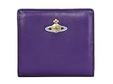 Vivienne Westwood ヴィヴィアン ウエストウッド 二つ折り財布 1424 NAPPA VIOLA GERANIO パープル×ピンク [並行輸入品]