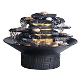 Homedics EnviraScape Illuminated Rock Garden Relaxation Fountain