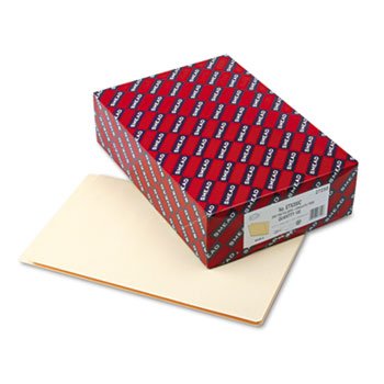 Smead End Tab File Folder, Straight-Cut Extended Tab, Legal Size, Manila, 100 per Box (27250)