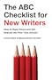ABC Checklist for New Writers